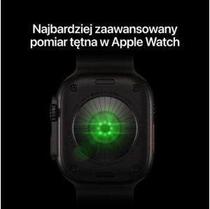 Smartwatch Apple Watch Ultra 4 GPS + Cellular, koperta 49mm z tytanu w kolorze naturalnym, opaska Trail w kolorze piaskowym - rozmiar M/L (MJAQ4QP/A) 5