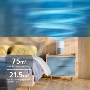 Oczyszczacz powietrza Philips Air purifier 75 m² 42 dB 14 W White (AC0720/10) 2