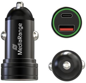 Ładowarka MediaRange Mobile charger car 20W/MRMA120 3