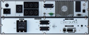 UPS APC Easy UPS On-Line - UPS (Rack - do montażu w szafie rack) - prąd zmienny 230 V - 2700 watt - 3000 VA - Litowo-jonowy - RS-232, USB - Gniazda wyjściowe: 7 - 4U - 48.3 cm (19") - Czarny ze srebrnym - do Modbus Card SRVSMB001 (SRVL3KRILRK) 2