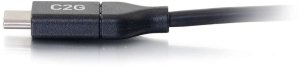 Kabel USB C2G 0.9m (3ft) USB C Cable - USB 2.0 (5A) - M/M USB Type C Cable - Black - Kabel USB - USB-C (M) do USB-C (M) - USB 2.0 - 5 A - 90 cm - Czarny (88827) 3