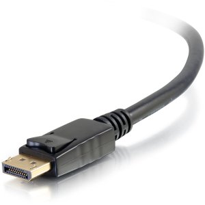 Kabel C2G 6ft DisplayPort to HDMI Cable - DP to HDMI Adapter Cable - DisplayPort 1.2a HDMI 1.4b - 4K 30Hz - M/M - Kabel adaptera - DisplayPort męski na HDMI męski - 1.83 m - Czarny - pasywny, obsługa 4K (CG54433) 3