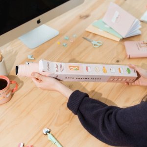 Podkładka Pusheen - Mata gamingowa / na biurko z ekoskóry XXL z kolekcji Sushi Roll (60 x 35 cm) (MGGEPU06) 3