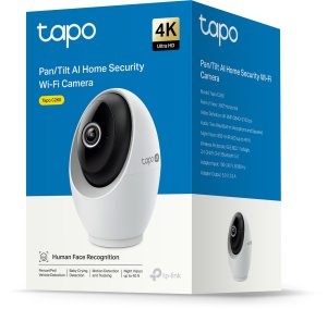 Kamera IP TP-Link Tapo C260 V1 - Sieciowa kamera monitoringu - obrotowo-uchylna - Kolor (dzień i noc) - 8 MP - 3840 x 2160 - 4K - Audio - bezprzewodowa - Wi-Fi - 2.4GHz radio, 5GHz-radio, Bluetooth 5.0 - H.265, H.264 4