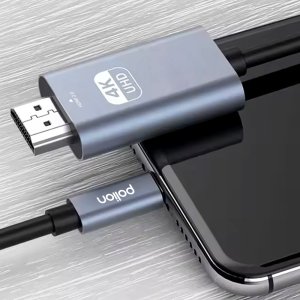 Kabel Polion Przewód USB-C->HDMI | 4k | 60Hz | 2m 4
