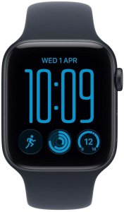 Smartwatch Apple Apple Watch SE 3 GPS + Cellular 44mm Midnight Aluminium Case with Navy Blue Sport Band - S/M 2