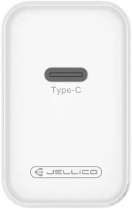 Ładowarka Jellico Sieciowa C105 GAN PD 45W 1XUSB-C + kabel USB-C - USB-C biały 5
