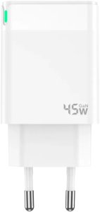 Ładowarka Jellico Sieciowa C105 GAN PD 45W 1XUSB-C + kabel USB-C - USB-C biały 6