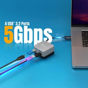 HUB USB j5create USB-C 4K144 HDMI HUB/CUBE PLUS 6 IN 1 (JCD361-N) 7