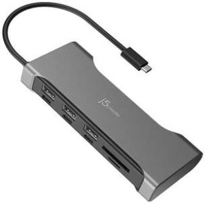 HUB USB j5create USB-C Dual 4K60 HDMI Hub/Pro 12-IN-1 (JCD367-N) 3