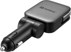 Ładowarka Sandberg Car Charger 3in1 72W FlexCable (441-82) 2