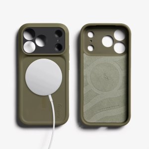 Bellroy Venture Case - etui do iPhone 18 Pro Max / 17 Pro Max kompatybilne z MagSafe oraz smycz na nadgarstek do telefonu (woodlands) (PCVF-WDS-501) 3