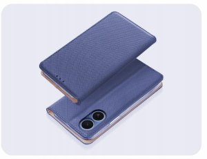 Hello Case Etui z Klapką Do Apple iPhone 17 (Granatowe, Magnetyczne, Zamykane) Szkło (BNDL5648) 2