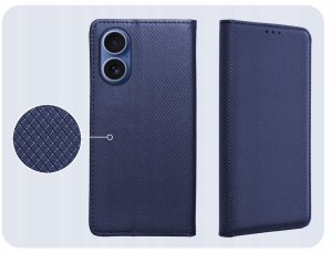 Hello Case Etui z Klapką Do Apple iPhone 17 (Granatowe, Magnetyczne, Zamykane) Szkło (BNDL5648) 4