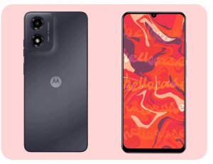Hello Case Etui z klapką do Motorola Moto G04 / G24 / E14 (czerwone, zamykane) szkło (BUND1967) 7