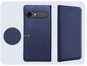 Hello Case Etui z Klapką Do Apple iPhone Air (Granatowe, Magnetyczne, Case) Szkło (BNDL5651) 4