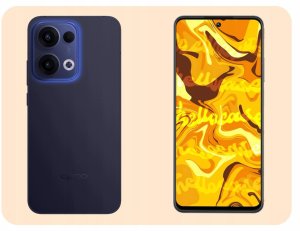 Hello Case Etui z Klapką Do Oppo Reno 13 5G (Granatowe, Magnetyczne, Zamykane) Szkło (BNDL4555) 7