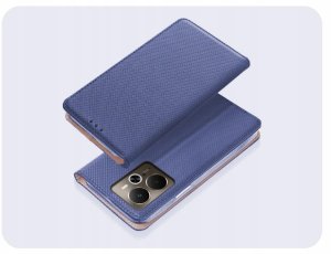 Hello Case Etui z Klapką do Realme 14 5G / 14T 5G (Granatowe, Magnetyczne) Szkło (BNDL5647) 2