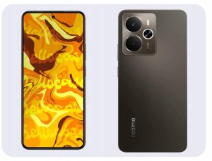 Hello Case Etui z Klapką do Realme 14 5G / 14T 5G (Granatowe, Magnetyczne) Szkło (BNDL5647) 7