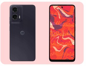 Hello Case Etui z klapką do Motorola Moto G35 5G (czerwone, zamykane, kabura) szkło (BNDL5221) 7