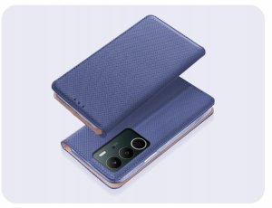 Hello Case Etui z klapką do Realme C71 (granatowe, magnetyczne, zamykane) szkło (BNDL7955) 2