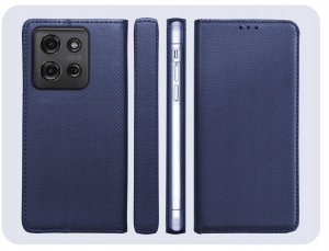 Hello Case Etui z Klapką Do Motorola Moto G75 (Granatowe, Magnetyczne, Case) Szkło (BNDL5733) 6