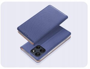 Hello Case Etui z klapką do Motorola Moto G56 (granatowe, magnetyczne, case) szkło (BUND2161) 2