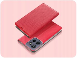 Hello Case Etui z Klapką do Motorola Edge 50 Neo / ThinkPhone 25 (czerwone) szkło (BUND2131) 2