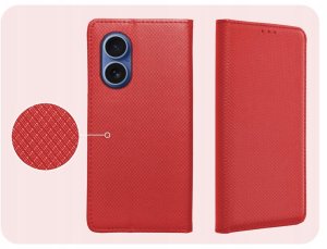Hello Case Etui z Klapką Do Apple iPhone 17 (Czerwone, Zamykane, Magnetyczne) Szkło (BNDL5607) 4