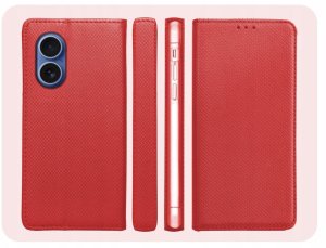 Hello Case Etui z Klapką Do Apple iPhone 17 (Czerwone, Zamykane, Magnetyczne) Szkło (BNDL5607) 6