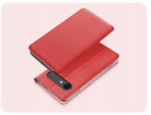 Hello Case Etui z Klapką do Apple iPhone Air (Czerwone, Zamykane, Magnetyczne) Szkło (BNDL5606) 2