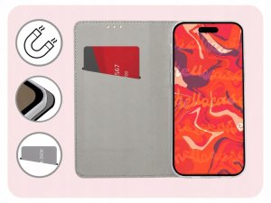 Hello Case Etui z Klapką do Apple iPhone Air (Czerwone, Zamykane, Magnetyczne) Szkło (BNDL5606) 3