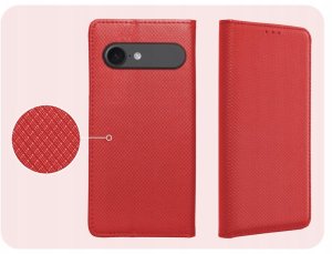 Hello Case Etui z Klapką do Apple iPhone Air (Czerwone, Zamykane, Magnetyczne) Szkło (BNDL5606) 4