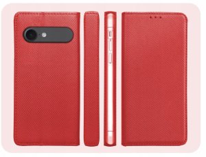Hello Case Etui z Klapką do Apple iPhone Air (Czerwone, Zamykane, Magnetyczne) Szkło (BNDL5606) 6