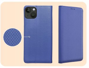 Hello Case Etui z Klapką Do Apple iPhone 13 / 14 (granatowe, magnetyczne) szkło (BNDL0418) 4
