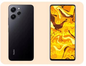 Hello Case Etui z Klapką Do Xiaomi Redmi 12 4G / 5G (Granatowe, Magnetyczne) Szkło (BNDL4202) 7