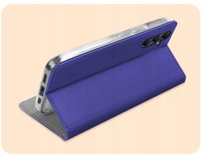 Hello Case Etui z Klapką Do Samsung Galaxy A05S (Granatowe, Magnetyczne, Case) Szkło (BNDL4162) 5