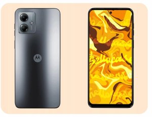 Hello Case Etui z Klapką do Motorola Moto G14 (Granatowe, Magnetyczne, Case) Szkło (BNDL4195) 7