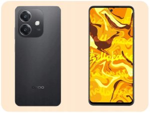 Hello Case Etui z klapką do Oppo A40 4G (granatowe, magnetyczne, zamykane) szkło (BUND2145) 7