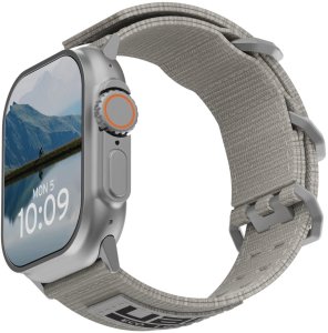 Urban UAG Metropolis - uniwersalny nylonowy pasek do Apple Watch 44mm-49mm (Apple Watch 4-11, SE 1-3, Ultra 1-3) (titanium) (194159113636) 2