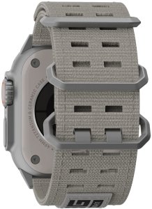 Urban UAG Metropolis - uniwersalny nylonowy pasek do Apple Watch 44mm-49mm (Apple Watch 4-11, SE 1-3, Ultra 1-3) (titanium) (194159113636) 3