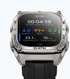Smartwatch Kospet TANK M4 srebrny (21000014000) 2