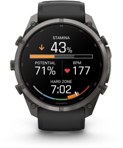 Smartwatch Garmin Fnix 9 Pro 3,56 cm (1.4") AMOLED 47 mm Cyfrowy 454 x 454 px Ekran dotykowy 4G Czarny Wi-Fi GPS (010-04336-11) 5