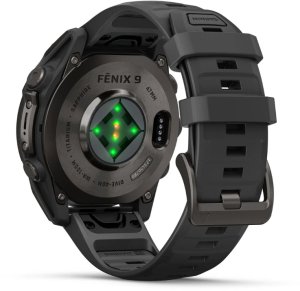 Smartwatch Garmin Fnix 9 3,56 cm (1.4") AMOLED 47 mm Cyfrowy 454 x 454 px Ekran dotykowy Tytan Wi-Fi GPS (010-04762-11) 3