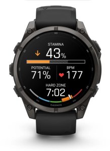 Smartwatch Garmin Fnix 9 3,56 cm (1.4") AMOLED 47 mm Cyfrowy 454 x 454 px Ekran dotykowy Tytan Wi-Fi GPS (010-04762-11) 5