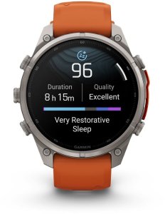 Smartwatch Garmin Fnix 9 Pro 3,56 cm (1.4") AMOLED 47 mm Cyfrowy 454 x 454 px Ekran dotykowy 4G Tytan Wi-Fi GPS (010-04336-01) 6