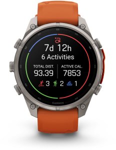 Smartwatch Garmin Fnix 9 Pro 3,56 cm (1.4") AMOLED 47 mm Cyfrowy 454 x 454 px Ekran dotykowy 4G Tytan Wi-Fi GPS (010-04336-01) 7