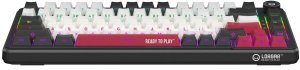 Klawiatura Lorgar Gaming Keyboard KBA4175 Advanced Wired 75% Black EN 3