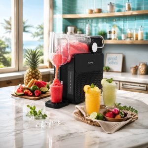 Maszynka do lodów Huslog Maszyna do Slushy SLUSH ME do lodów, napojów mrożonych, 6 programów (AK-2667) 5