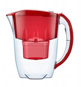 Dzbanek filtrujący Aquaphor Jasper czerwony 2,8L + 7 wkładów B25 Maxfor+ 8